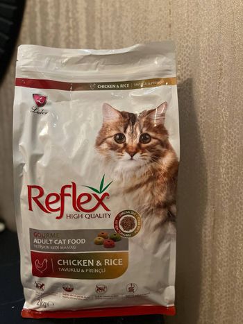 غذای خشک گربه مولتی کالر (multi color) رفلکس 2 کیلویی